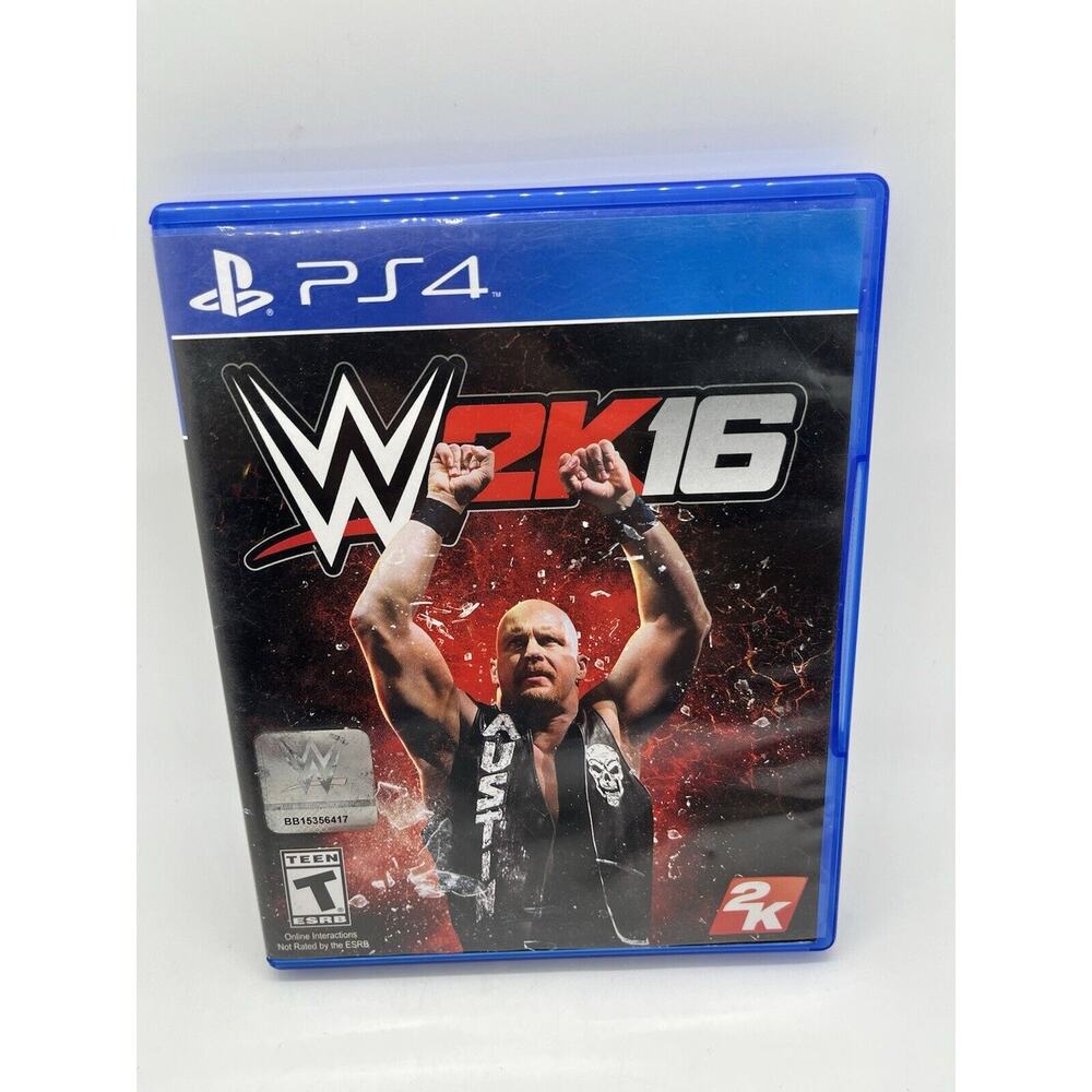 WWE 2K16 (Sony PlayStation 4, 2015) Complete - Tested
